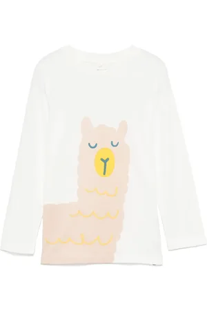 Stella McCartney Playera con ovejas estampadas