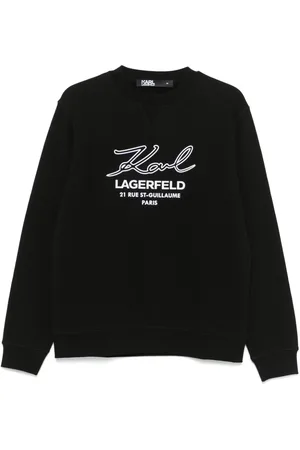 Karl Lagerfeld Sudadera con logo en relieve