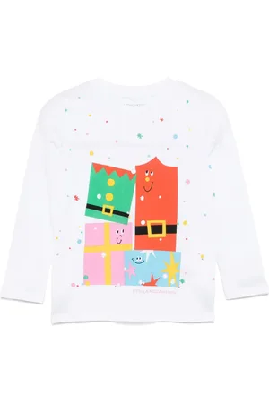 Stella McCartney Playera con estampado gráfico