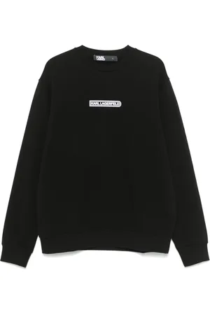 Karl Lagerfeld Sudadera con logo engomado