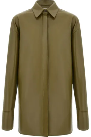 Salvatore Ferragamo Camisa con parche del logo