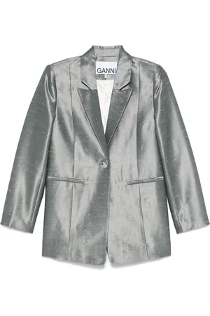 Ganni Blazer Shantung