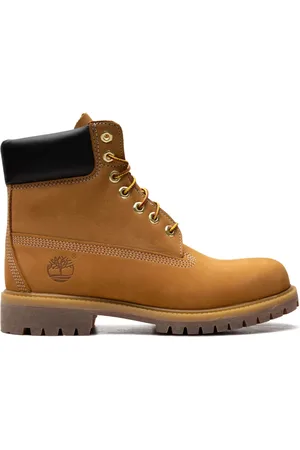 Timberland Botines de gamuza con paneles