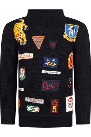 Gucci Suéter con aplique del logo