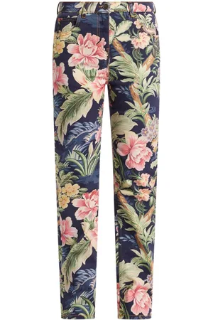 Etro Jeans con estampado floral