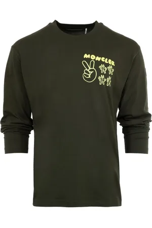 Moncler Playera con logo estampado
