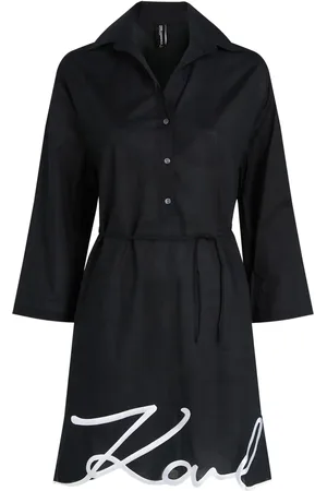 Karl Lagerfeld Vestido de playa DNA Signature