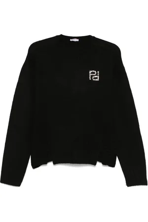 Pinko Suéter con detalles del logo