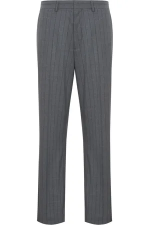 Moschino Pantalones con estampado de rayas diplomáticas
