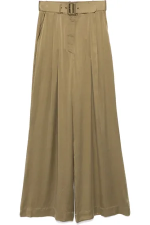 ZIMMERMANN Pantalones de seda anchos