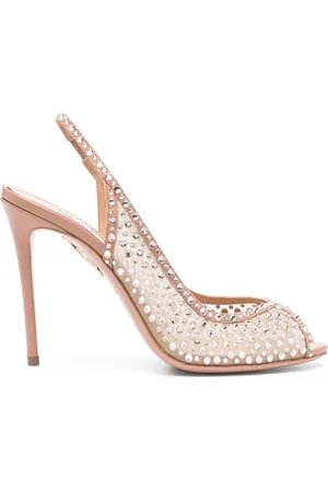 Aquazzura Sandalias Crystal Lover con tacón 105mm
