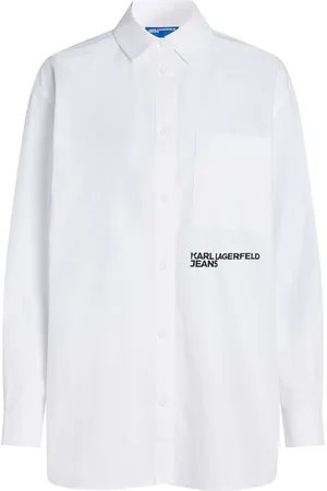 Karl Lagerfeld Camisa con logo estampado