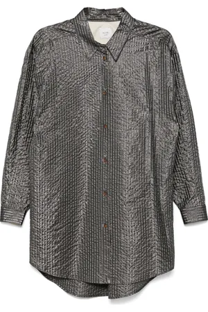 ALYSI Camisa de tejido seersucker