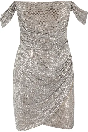 GIUSEPPE DI MORABITO Vestido corto con detalles de cristal