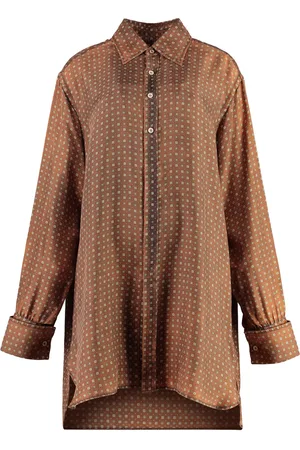 Maison Margiela Camisa con estampado geométrico