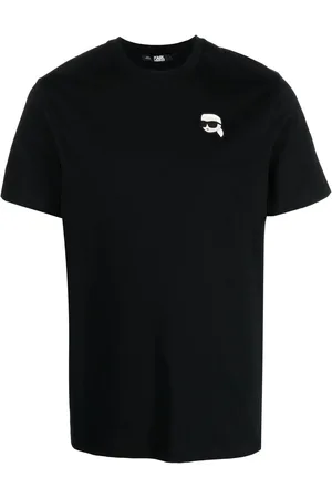 Karl Lagerfeld Playera con parche Ikonik