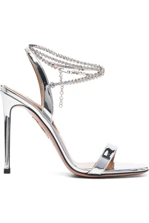 Aquazzura Sandalias con detalles de cristal y tacón de 115mm