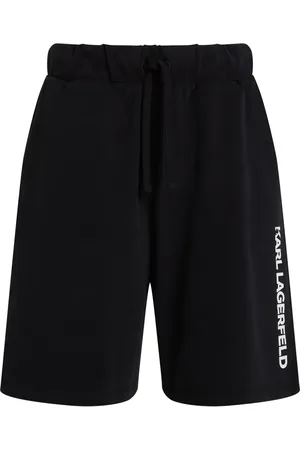 Karl Lagerfeld Bermudas con logo estampado