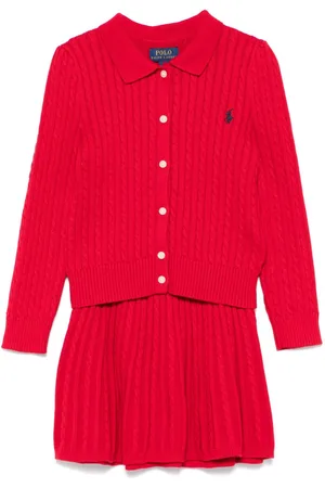 Ralph Lauren Set de falda con logo bordado
