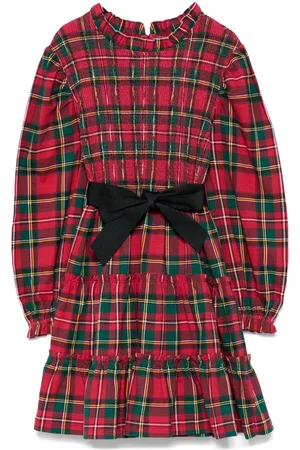Ralph Lauren Vestido con cuadros estampados