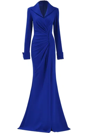 Tadashi Shoji Vestido de fiesta Jerico Ruched French Cuff