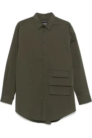 Y-3 Camisa con detalle a capas