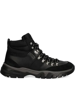 HUGO BOSS Botas con logo en relieve