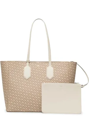 HUGO BOSS Tote con estampado geométrico