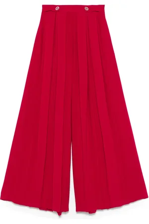 Twin-Set Pantalones de crepé con pinzas