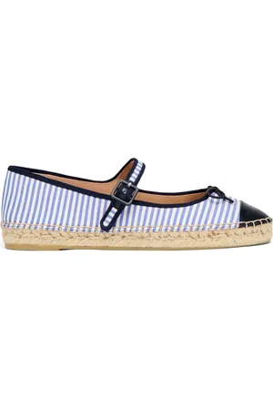 MALONE SOULIERS Alpargatas planas a rayas