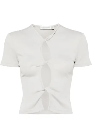 CHRISTOPHER ESBER Playera con diseño retorcido