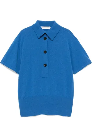 CHRISTOPHER ESBER Suéter de cachemira estilo playera tipo polo