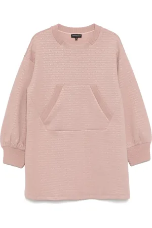 Emporio Armani Vestido con letras del logo