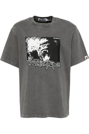 A Bathing Ape Playera con estampado gráfico