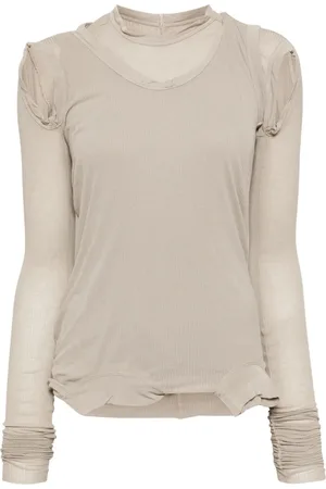 Rick Owens Top corto Banana