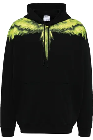 MARCELO BURLON Hoodie con estampado gráfico