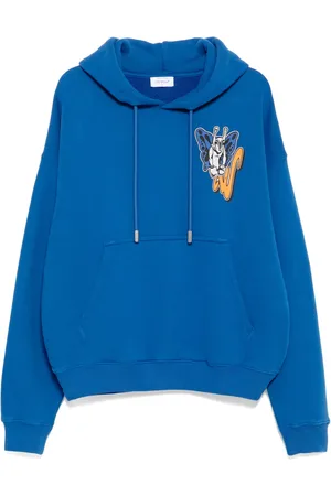 OFF-WHITE Hoodie con estampado gráfico