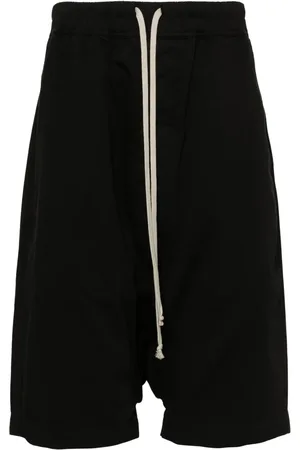 Rick Owens Shorts con cordones en la pretina