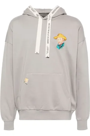 Musium Div. Hoodie con logo bordado