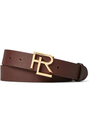 Ralph Lauren Cinturón con placa del logo