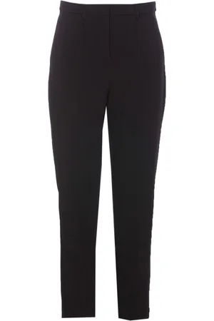 Patrizia Pepe Pantalones de vestir con parche del logo