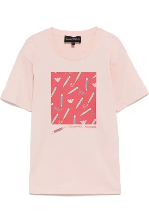 Emporio Armani Playera con estampado gráfico