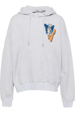 OFF-WHITE Hoodie con estampado gráfico