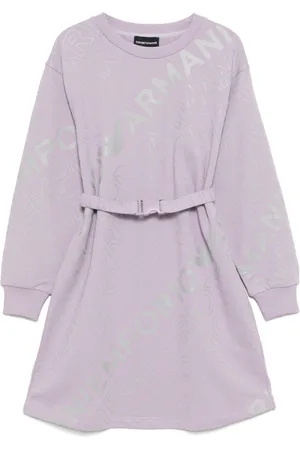 Emporio Armani Vestido con logo estampado