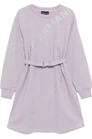Emporio Armani Vestido con logo estampado