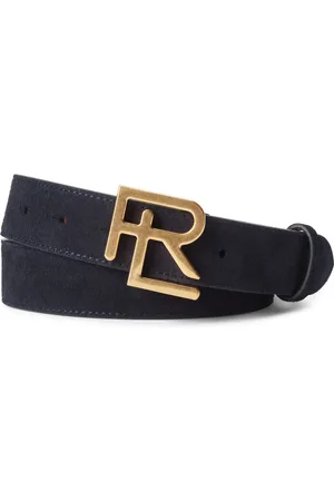 Ralph Lauren Cinturón con placa del logo