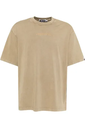A Bathing Ape Playera con logo bordado