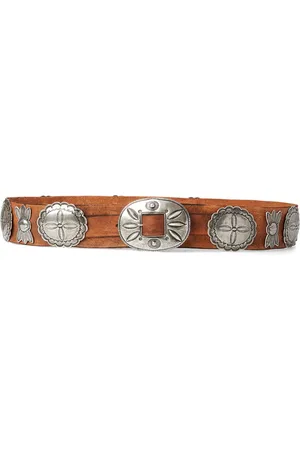Ralph Lauren Cinturón con hebilla y placa del logo