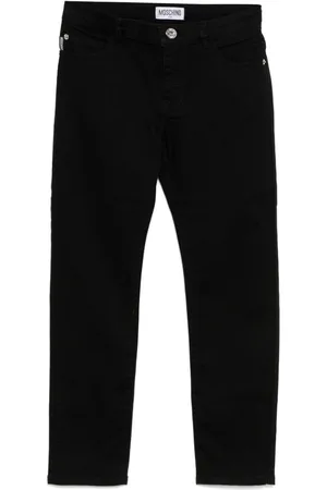 Moschino Jeans con parche del logo