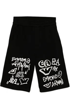 Emporio Armani Shorts con logo estampado